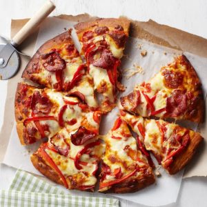 pizza bulat