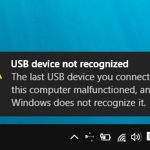 4 Cara Jitu Mengatasi USB Device Not Recognized Tidak Terbaca