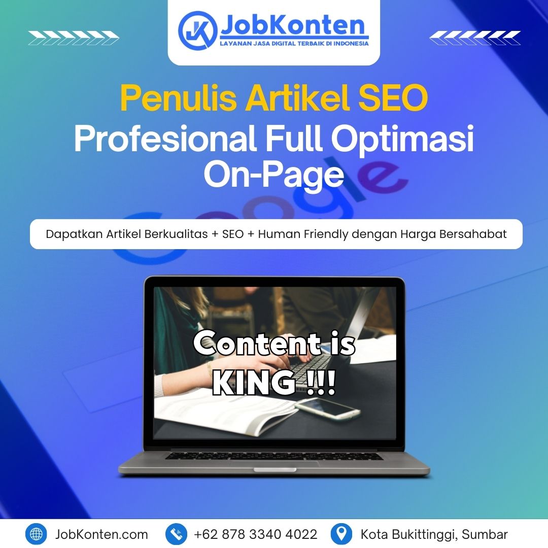layanan artikel seo jobkonten