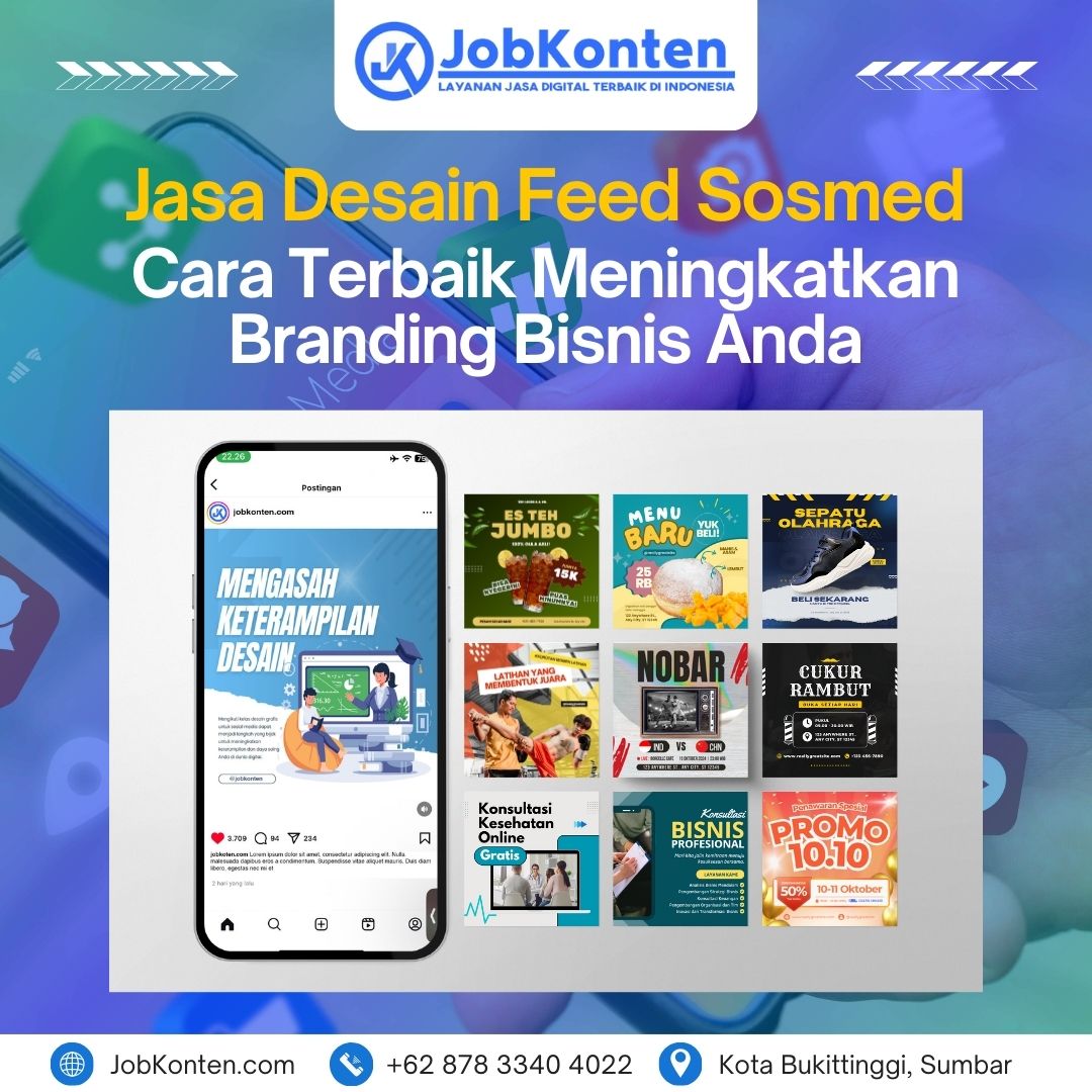 layanan desain feed sosmed jobkonten